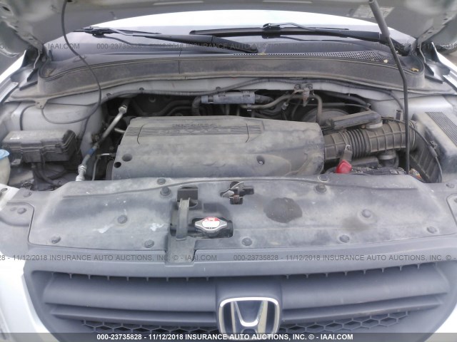 2HKYF18513H598825 - 2003 HONDA PILOT EXL 银色 照片 10