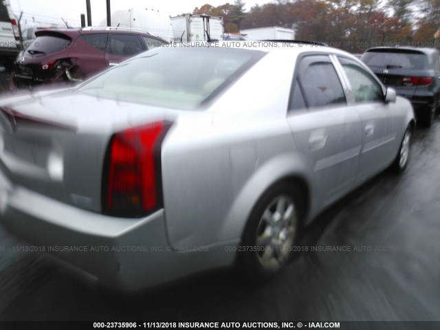 1G6DP567050234860 - 2005 CADILLAC CTS HI FEATURE V6 SILVER photo 4