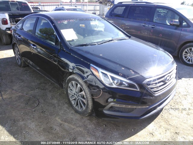 5NPE34AFXFH258979 - 2015 HYUNDAI SONATA SPORT/LIMITED BLACK photo 1