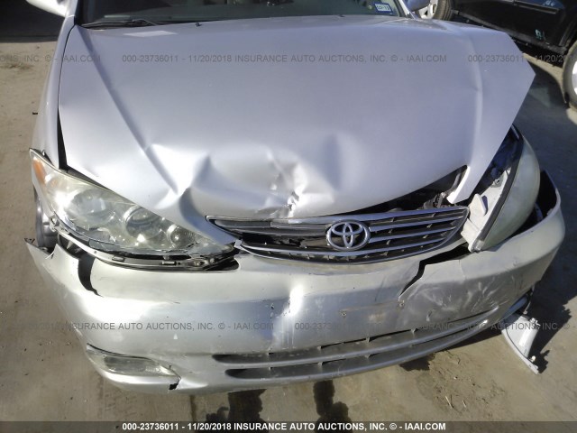 4T1BE32K45U008138 - 2005 TOYOTA CAMRY LE/XLE/SE SILVER photo 6