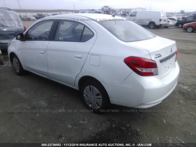 ML32F3FJ6JHF09334 - 2018 MITSUBISHI MIRAGE G4 ES Ağ foto 3