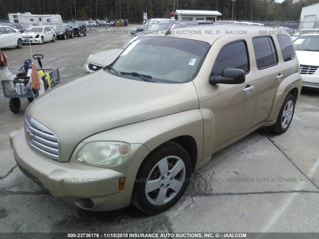 3GNDA13D36S583613 - 2006 CHEVROLET HHR LS BEIGE photo 2