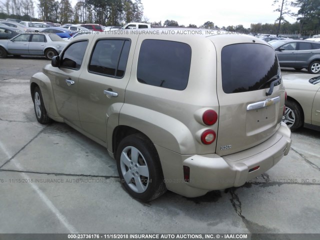 3GNDA13D36S583613 - 2006 CHEVROLET HHR LS BEIGE photo 3