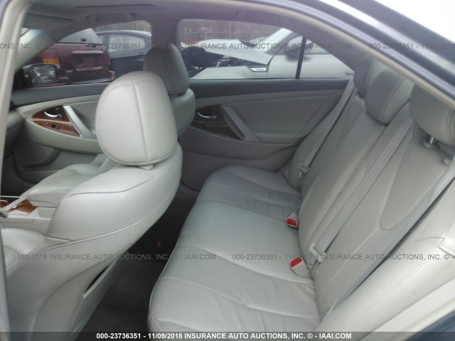 4T1BK46K98U070339 - 2008 TOYOTA CAMRY LE/XLE/SE GRAY photo 8
