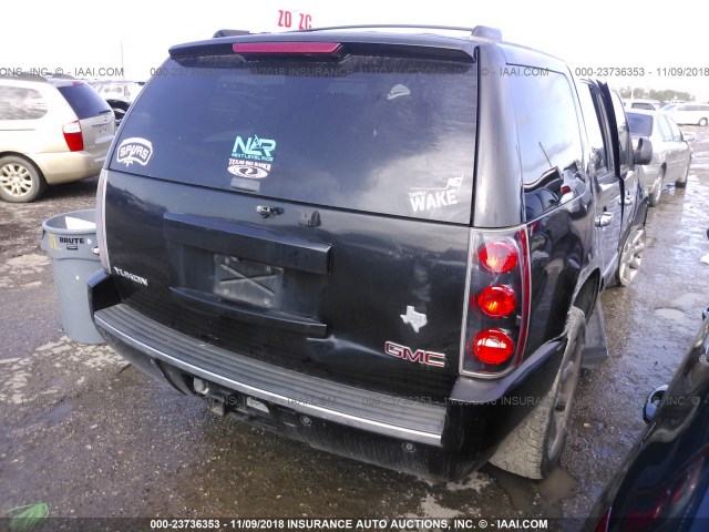 1GKFK63847J380946 - 2007 GMC YUKON DENALI BLACK photo 4