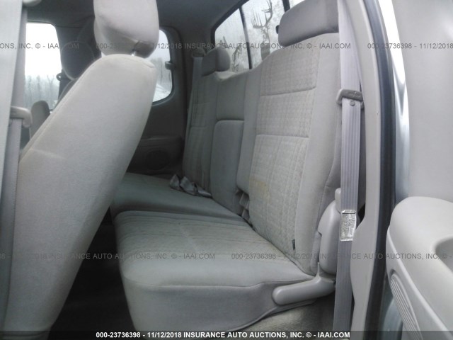5TBRT34174S449075 - 2004 TOYOTA TUNDRA ACCESS CAB SR5 SILVER photo 8