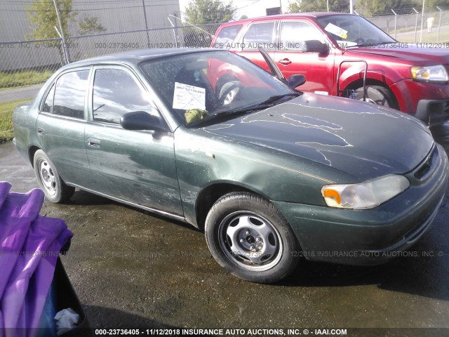 1NXBR12E6YZ372004 - 2000 TOYOTA COROLLA VE/CE/LE GREEN photo 1