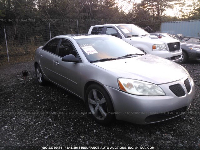 1G2ZH528854170191 - 2005 PONTIAC G6 GT SILVER photo 1