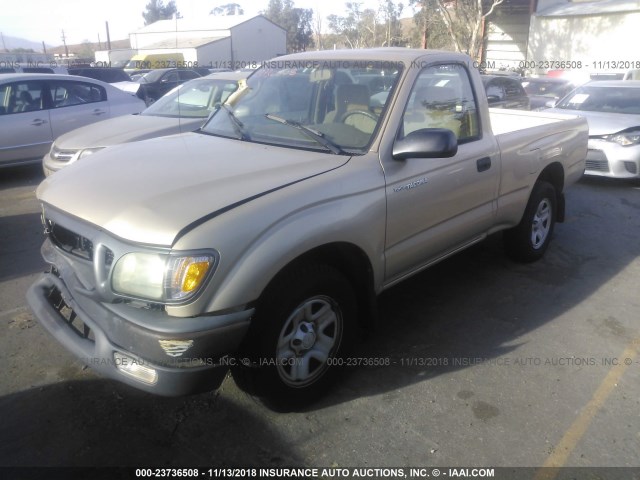 5TENL42N04Z362834 - 2004 TOYOTA TACOMA GOLD photo 2