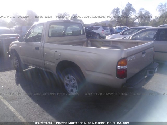 5TENL42N04Z362834 - 2004 TOYOTA TACOMA GOLD photo 3