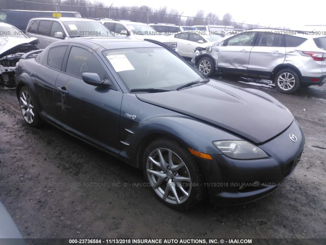 JM1FE173280216476 - 2008 MAZDA RX8 GRAY photo 1