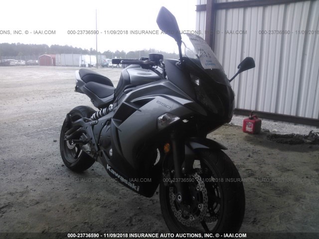 JKAEXEE12EDA15791 - 2014 KAWASAKI EX650 E BLACK photo 1