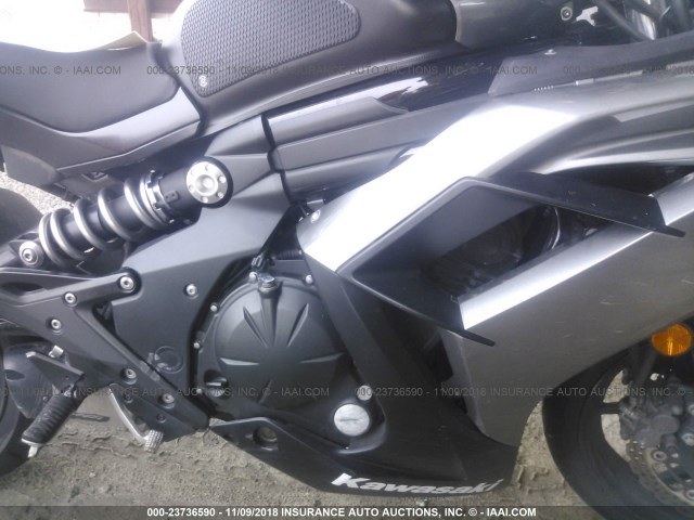 JKAEXEE12EDA15791 - 2014 KAWASAKI EX650 E BLACK photo 8