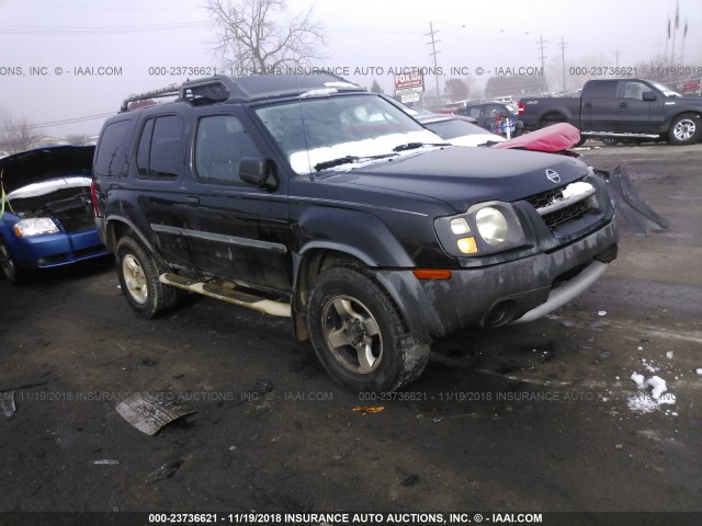 5N1ED28Y74C601339 - 2004 NISSAN XTERRA XE/SE BLACK photo 1