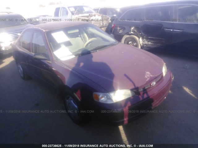 1NXBR12E1WZ130752 - 1998 TOYOTA COROLLA VE/CE/LE MAROON photo 1