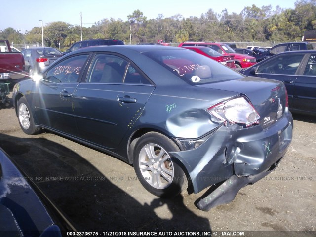 1G2ZF55B464162524 - 2006 PONTIAC G6 SE BLUE photo 3