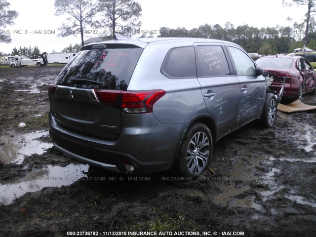 JA4AD2A38JZ058216 - 2018 MITSUBISHI OUTLANDER ES GRAY photo 4