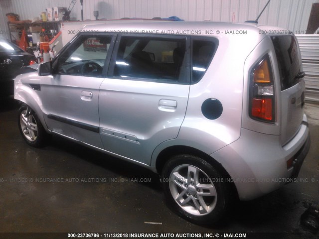 KNDJT2A27A7140157 - 2010 KIA SOUL +/!/SPORT BLACK photo 3