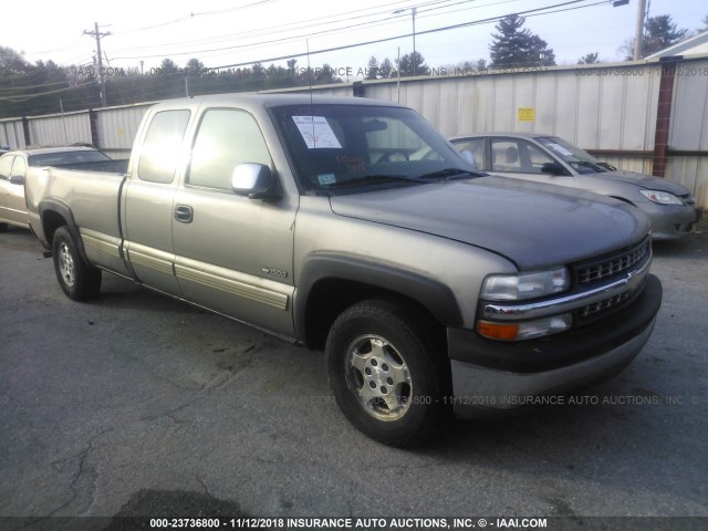 1GCEC19T22E284592 - 2002 CHEVROLET SILVERADO C1500 TAN photo 1