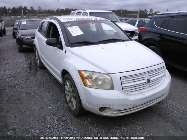 1B3CB5HA6BD139922 - 2011 DODGE CALIBER HEAT WHITE photo 1