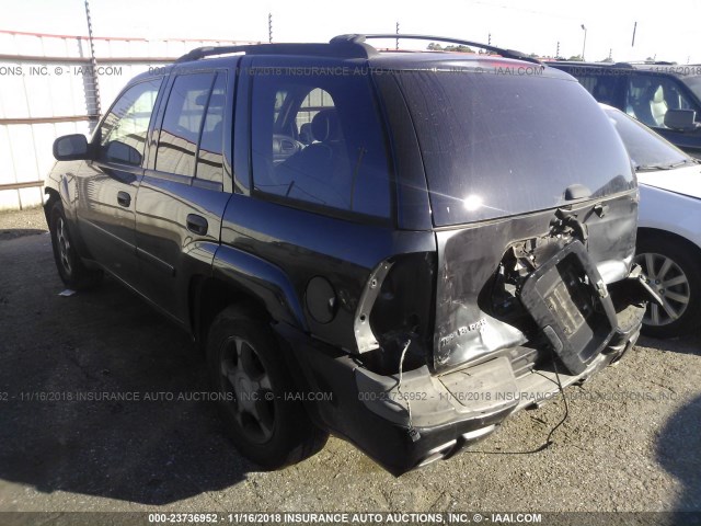 1GNDT13S662350569 - 2006 CHEVROLET TRAILBLAZER LS/LT GRAY photo 3