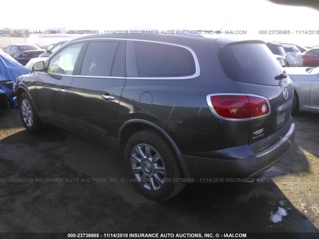 5GAKRCED3CJ343882 - 2012 BUICK ENCLAVE GRAY photo 3