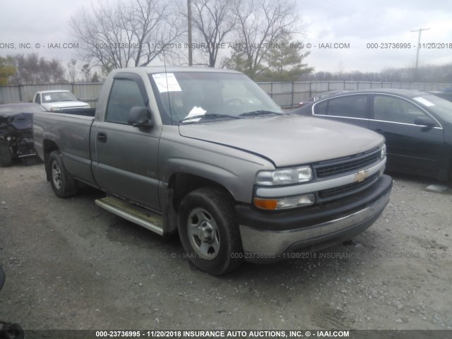 1GCEC14W21Z332472 - 2001 CHEVROLET SILVERADO C1500 TAN photo 1