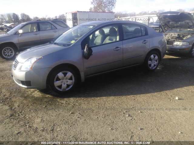 3N1AB61E27L678647 - 2007 NISSAN SENTRA 2.0/2.0S/2.0SL GRAY photo 2