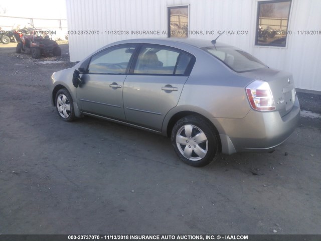 3N1AB61E27L678647 - 2007 NISSAN SENTRA 2.0/2.0S/2.0SL GRAY photo 3