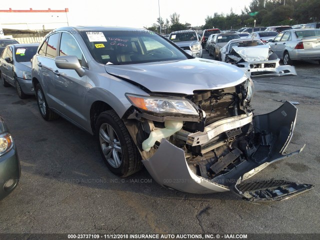 5J8TB4H55DL005439 - 2013 ACURA RDX TECHNOLOGY SILVER photo 1