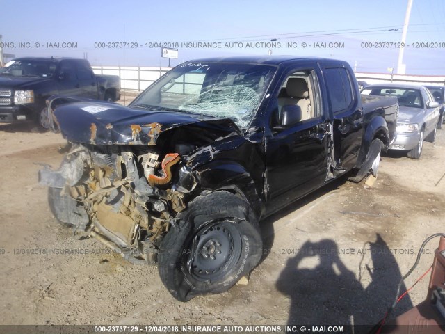 1N6AD0ER3CC424756 - 2012 NISSAN FRONTIER S/SV/SL/PRO-4X BLACK photo 2