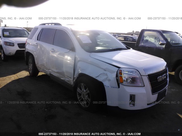 2GKALREK0F6104602 - 2015 GMC TERRAIN SLE WHITE photo 1