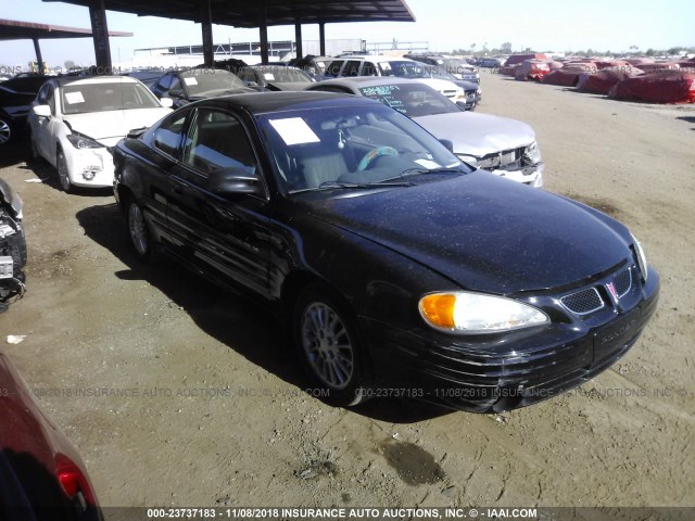 1G2NF12T5YM832556 - 2000 PONTIAC GRAND AM SE1 BLACK photo 1