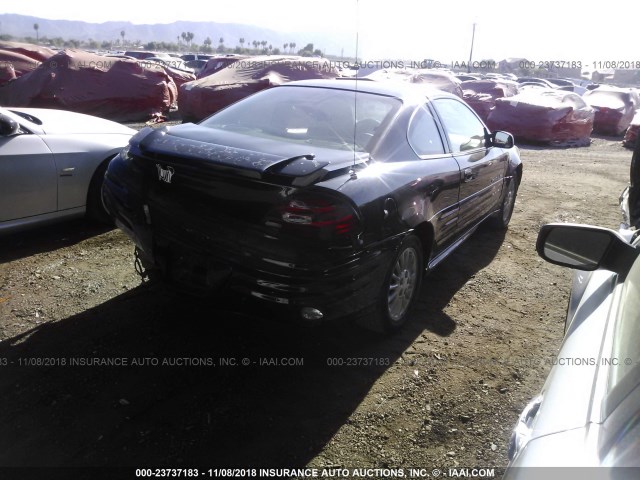 1G2NF12T5YM832556 - 2000 PONTIAC GRAND AM SE1 BLACK photo 4