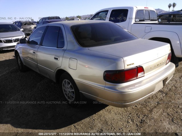 JT2BG12K3T0390937 - 1996 TOYOTA CAMRY DX/LE/XLE GOLD photo 3