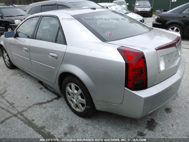 1G6DP577370112866 - 2007 CADILLAC CTS HI FEATURE V6 SILVER photo 3