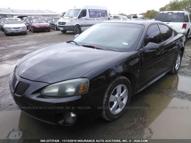 2G2WP552781121318 - 2008 PONTIAC GRAND PRIX Қара фото 2