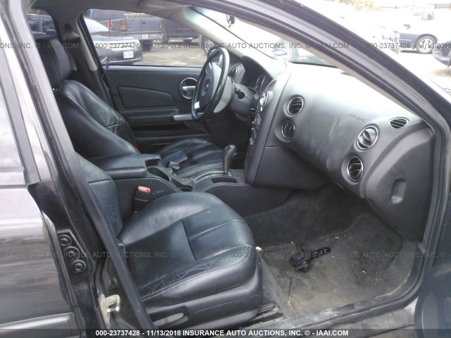 2G2WP552781121318 - 2008 PONTIAC GRAND PRIX Қара фото 5