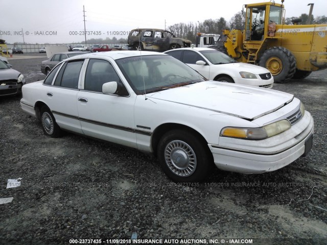 2FACP71W4PX163093 - 1993 FORD CROWN VICTORIA POLICE INTERCEPTOR WHITE photo 1