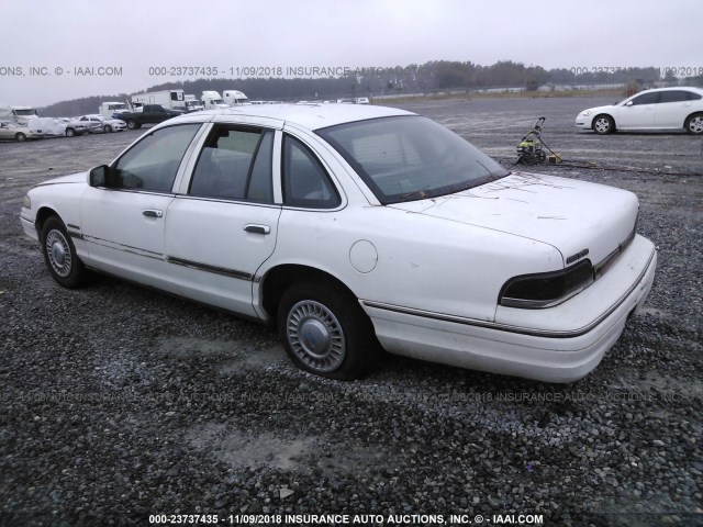 2FACP71W4PX163093 - 1993 FORD CROWN VICTORIA POLICE INTERCEPTOR WHITE photo 3