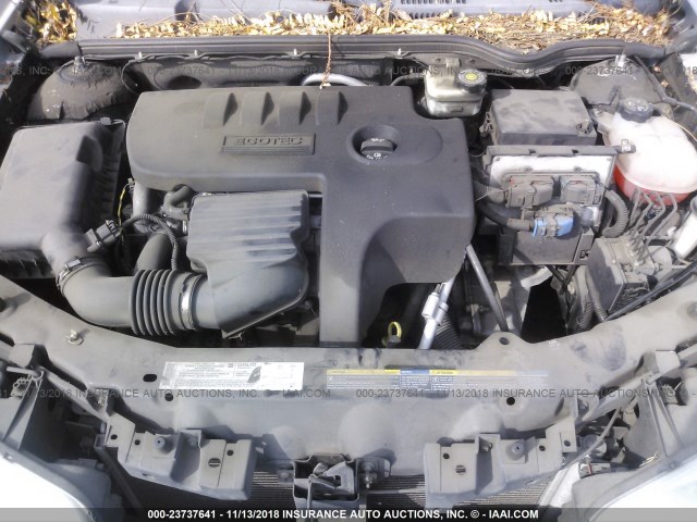 1G8AW14F05Z145785 - 2005 SATURN ION LEVEL 3 SILVER photo 10