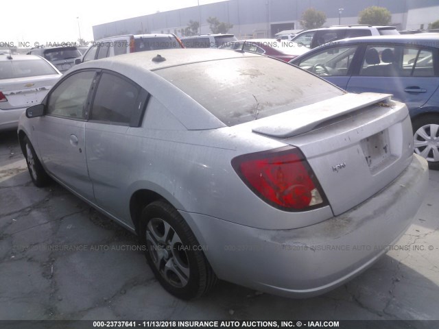 1G8AW14F05Z145785 - 2005 SATURN ION LEVEL 3 SILVER photo 3