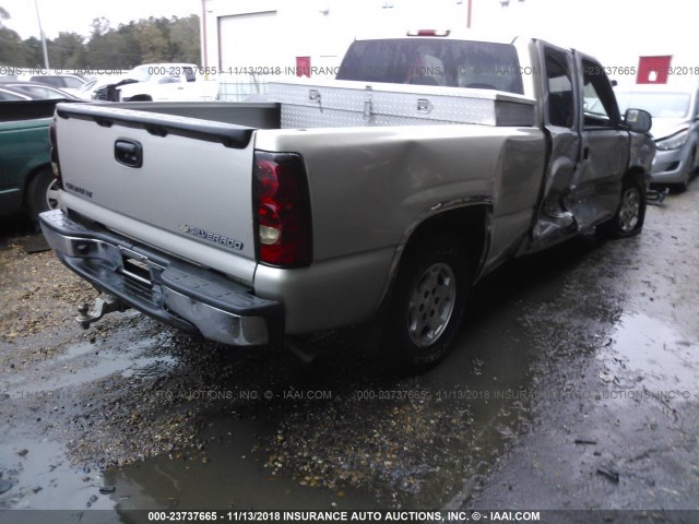 2GCEC19V641187465 - 2004 CHEVROLET SILVERADO C1500 BEIGE photo 4