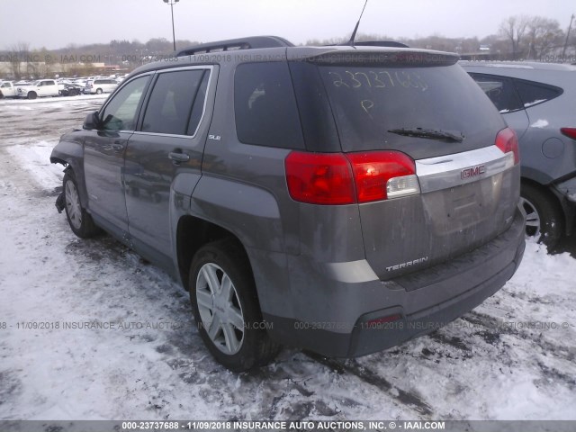 2GKALSEK2C6180700 - 2012 GMC TERRAIN SLE BROWN photo 3