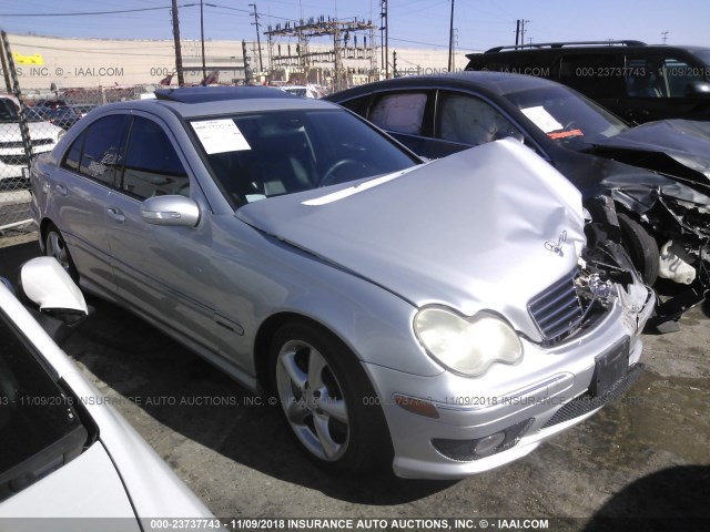 WDBRF52H76F773011 - 2006 MERCEDES-BENZ C GENERATION 2006 230 SILVER photo 1