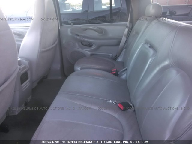 1FMRU15W22LA38647 - 2002 FORD EXPEDITION XLT GRAY photo 8