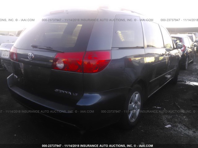 5TDKK4CCXAS292321 - 2010 TOYOTA SIENNA CE/LE Dark Blue photo 4