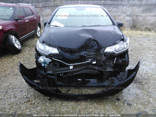 JHMGK5H79HS014470 - 2017 HONDA FIT EX/EXL BLACK photo 6