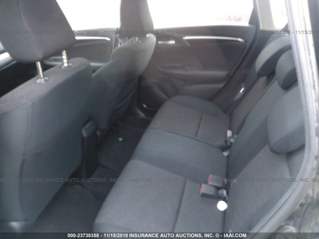 JHMGK5H79HS014470 - 2017 HONDA FIT EX/EXL BLACK photo 8