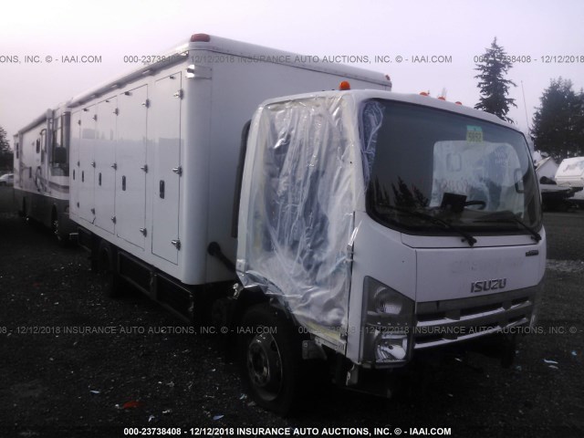 54DC4W1B1DS801028 - 2013 ISUZU NPR HD WHITE photo 1